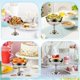 thumbnail image 3 of Taza de Helado, Tazones de Postre para Servir de Acero Inoxidable Tazas Mini Yogur con Patas Redondas Taza de Dulces Tazón de Salsa para Ensalada Fiesta de Pudín de Frutas (Grande-4Pcs), 3 of 4