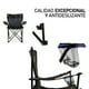 thumbnail image 4 of Silla Camping y Playa Plegable Portatil Duralife Verde Militar, 4 of 7
