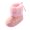 Pink, variant on Baby Girl Boy Soft Sole Cotton Shoes Snow Boots Toddler Shoes
