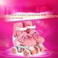 thumbnail image 3 of Adjustable Quad Roller Skates for Kids Beginners Adults 4-Wheel Complete Set, 3 of 10