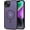 Purple, variant on KOMI Magnetic Case for iPhone 14 6.1 inch-Compatible with MagSafe & Magnetic Car Phone Mount,TPU Thin Phone Cases Cover Protective Shockproof Anti-Fingerprint