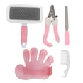 thumbnail image 2 of Small Pet Grooming Set, Convenient Hamster Cleaning Grooming Kit Interactive  For Small Animal S ,S Blue,L ,L Blue, 2 of 8