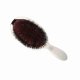 thumbnail image 4 of Peine masajeador de pelo cerdas de nailon ovaladas cepillo antiestático color plateado Nikou, 4 of 15