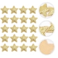 thumbnail image 2 of 100PCS Star Cloth Patches Set, Delicate Applique Craft Accessories for Christmas, Sewing, Clothing Decoration, 2 of 7