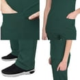 thumbnail image 5 of Green Town Scrubs for Women Scrub Set - V-Neck Top and Straight Leg Pant, 5 Pockets, Easy Care, Solids and Prints Uniforms, 5 of 7