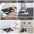 thumbnail image 5 of Yiaed American Flag Skull Print Flannel Doormat Mat Outdoor Indoor Door Mats,Welcome Matt Outdoor Front Door Mat Doormat Outdoor Mat Outdoor Mat,16"x24", 5 of 7
