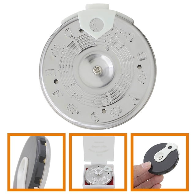 unbranded Tuning Device Para Flauta Con 13 Tonos De Pitch Color Plata