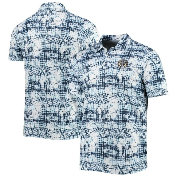 Men's Antigua Navy Philadelphia Union Vivid Polo