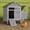 Medium Chicken Coop AIR7020, variant on Aivituvin Chicken Coop Outdoor Hen House Weatherproof Duck House with Lockable Nesting Box, Slide-Out Tray & Predator-Proof Base for 2-4 Chickens
