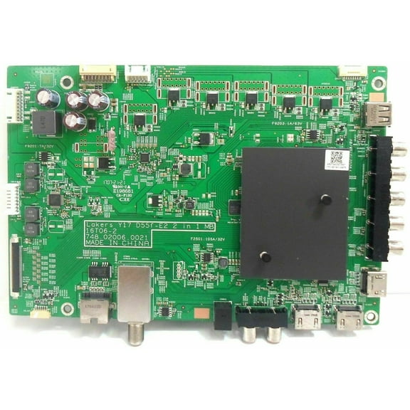VIZIO 748.02006.0021 Main Board For D55f-E2 LWZ2VPDT