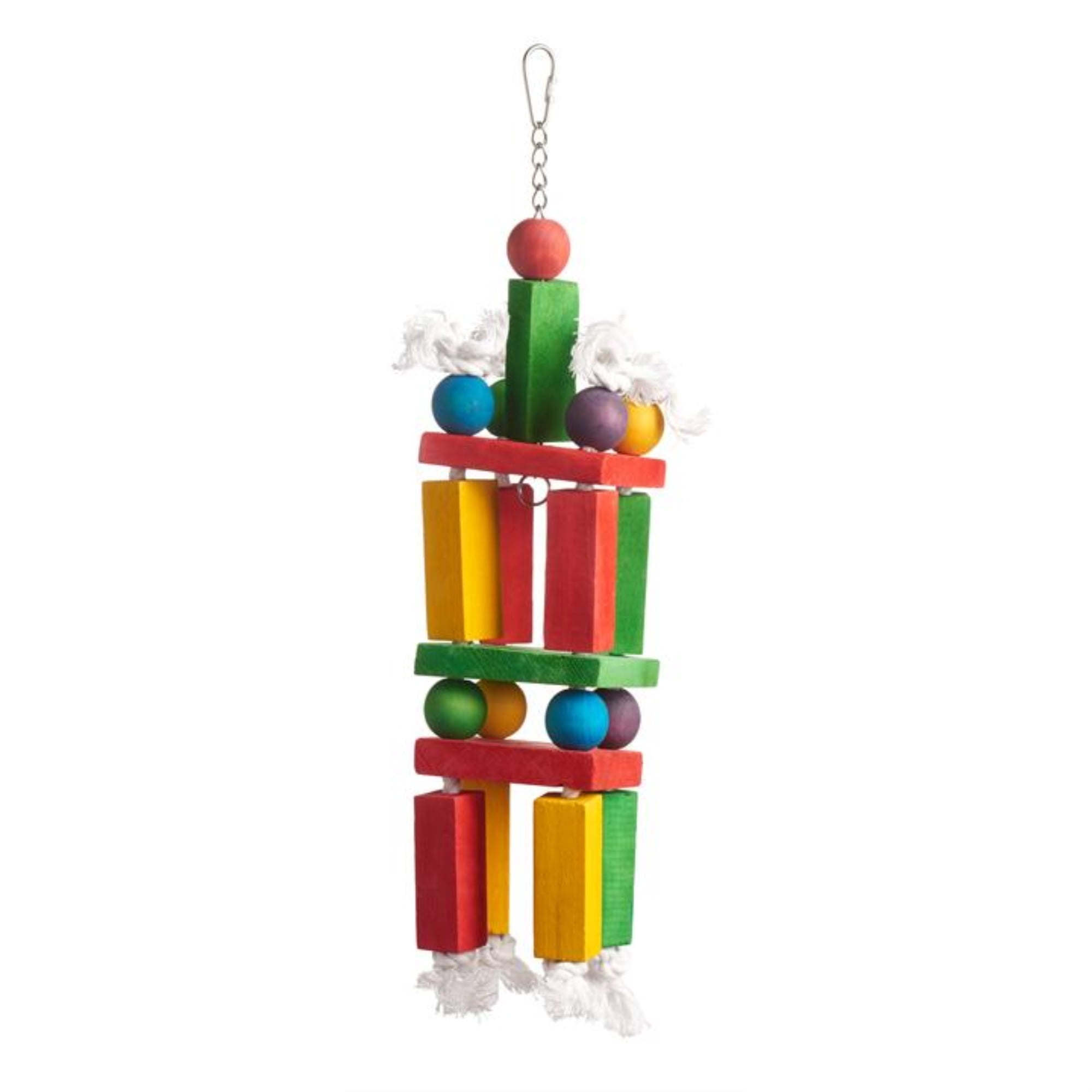 Prevue Bodacious Bites Beacon Bird Toy - 1 Pack - (3.75in.L x 3.75in.W x 17.5in.H)