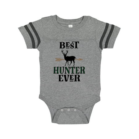 

Inktastic Best Hunter Ever Deer Hunting Archery Gift Baby Boy or Baby Girl Bodysuit