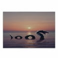 thumbnail image 1 of Sea Monster Cutting Board, Vertical Photo of Loch Ness with an Open Mouth, Decorative Tempered Glass Cutting and Serving Board, in 3 Sizes, by Ambesonne, 1 of 2
