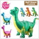 thumbnail image 2 of Globos de dinosaurio 3D de aluminio de pie, dinosaurio verde, Tanystropheus, dragón, suministros para fiesta de cumpleaños, juguetes para niños, globos de helio, 2 of 4