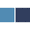 Ocean Blue/Mimas Blue, variant on Jockey Men's Elance Microfiber String Bikini - 2 Pack