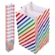thumbnail image 2 of KAKOWELY 24 bolsas de papel con tiras de arcoíris para fiestas, bolsas de papel con rayas de arcoíris, bolsas de regalo para dulces, bolsas de golosinas, 2 of 4