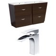 thumbnail image 1 of Imaginations Américaines  48 po W Vanity Set Wenge, 1 of 9