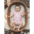 thumbnail image 6 of Toddler Girl Summer Outfits Cherry Print Crew Neck Short Sleeve Tops Elastic Waist Shorts 2Pcs Clothes Set, 6 of 9