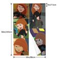thumbnail image 3 of Cortinas opacas Kim Possible para decoración del hogar, cortinas aislantes para ventanas, cortinas para dormitorios y salas de estar, 3 of 7