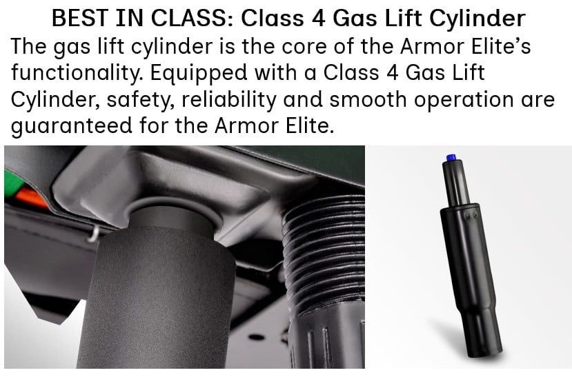 Cougar Armor Elite Gaming Chair - Premium PVC Leather with Reclining Backrest up to 160º 2D Adjustable Armrest and Adjustable Tilt Mechanism, Head & Lumbar Pillow, Pink