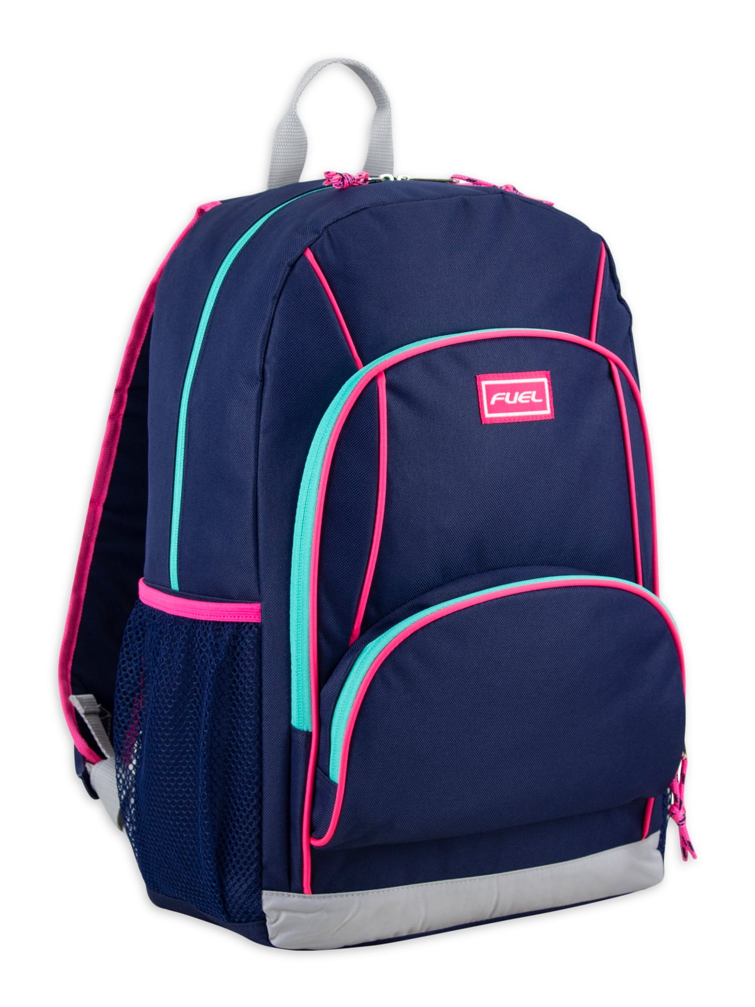 Fuel Unisex Triple Pocket Backpack, Deep Cobalt
