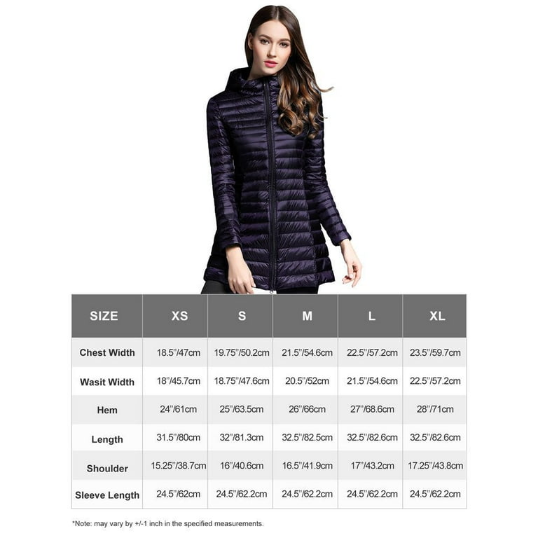 Light down long best sale jacket
