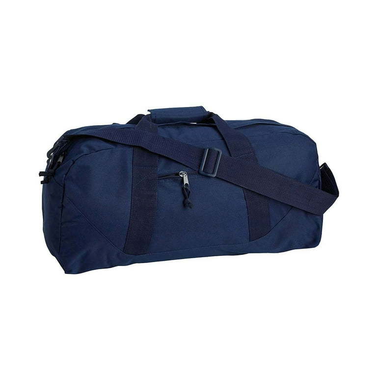 Large square top duffel bag