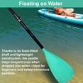 thumbnail image 2 of BeGrit 2-in-1 SUP Paddle & Kayak Paddle, 4-Piece Adjustable, Carbon Fiber Blade, Floating, with Leash, 2 of 8