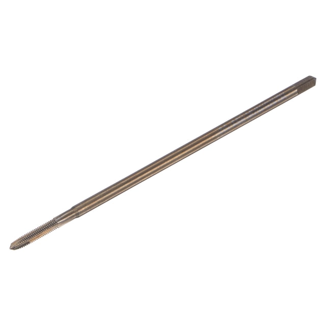 Unique Bargains M2.5 x 0.45 Cobalt High Speed Steel Machine Spiral Point Thread Tap Titanium Plated