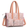 thumbnail image 2 of Teacher Tote Bag,Ballerina Unicorn Princess Pattern Teacher Utility Tote Bag,Large Work Tote Bags for Women with Multiple Pockets,Top Zipper Closure,13.8x10.6x6.7 Inch, 2 of 5