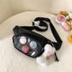 thumbnail image 5 of Bolso Pecho Cintura Con Cuerda Chóquel Ita Lindo Nylon Pvc para Mujeres Adolescentes Chicas, 5 of 9