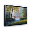 thumbnail image 3 of Designart 'Sunrise Glow and The Awakening Spring Forest' Lake House Framed Canvas Wall Art Print, 3 of 5
