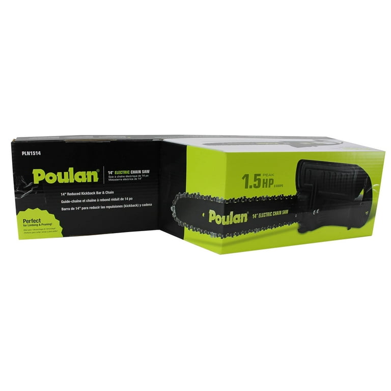 Poulan electric 2024 chainsaw pln1514