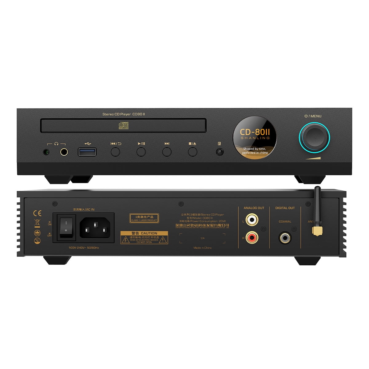 Shanling CD80II Compact CD Player (Black)