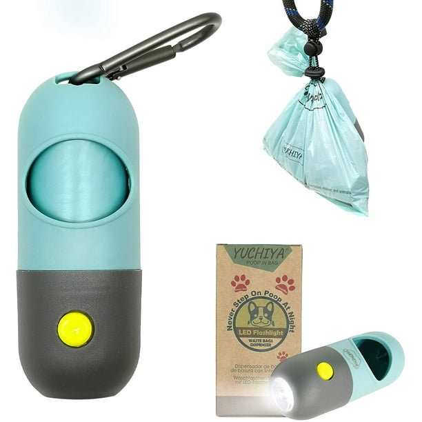  YUCHIYA Aluminum Dog Poop Bags Holder with Carabiner