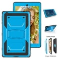 thumbnail image 4 of FIEWESEY for Walmart Onn 8 inch 2nd gen tablet Case,Shock-Resistant Drop-Proof and Shock-Resistant Hybrid Case(Built-in Stand), for Walmart Onn 8 inch 2nd gen 2020 Release(Model:100011885)(Blue), 4 of 5