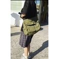 thumbnail image 5 of CoCopeaunts Women Men Crossbody Shoulder Bag Large Hobo Bag with Multiple Pockets Canvas Messenger Tote Bag for Women and Men, 5 of 7