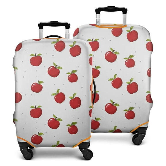 Stretch Luggage Cover M(22-24in)– Elastic Travel Suitcase Protector with Handle Openings & Bottom Closure, Washable Polyester Spandex Cover for 18"-32" Suitcases, S/M/L/XL Size