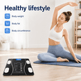 thumbnail image 2 of DAYBETTER Scale for Body Weight, BMI, Muscle Mass,and Other Health Metrics are Measurable, Accurate Bluetooth Weighing Machine with Fitness App,400 lbs., 2 of 7
