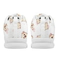 thumbnail image 6 of Psesaysky Little Dogs Pattern Athletic Shoes for Women and Teen Girls Hiking Shoes Lightweight Skin-Friendly Casual Tennis Shoes for Women, 6 of 7