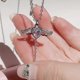 thumbnail image 3 of Necklaces with pendant Love Angel Wings Pendant Clavicle Necklace Xmas, 3 of 3