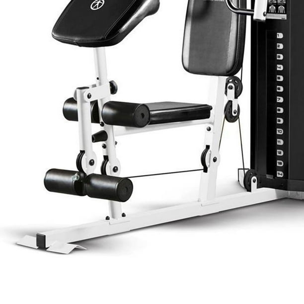 Marcy Multifunctional 150lb Weightlifting Home Gym with Leg Curl