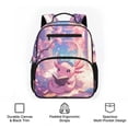 thumbnail image 6 of Jeiento Cute Axolotl Toddler Backpack for 2-5 Year Old, 13.5 inch Preschool Bag for Boys & Girls, Lightweight Kids Bookbag with Pockets, 6 of 7