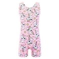 thumbnail image 4 of Gymnastics Leotards for Girls Unicorn Aurora Rainbow Mermaid Dinosaur Cupcake Sparkle Biketard Toddlers Kids Children, 4 of 4