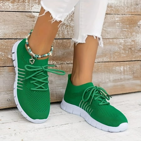 Womens Golf Shoes Lace Up Sport Loafers Women Shoes Runing Breathable Non Slip Shoes for Women Sneakers