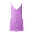 thumbnail image 3 of Women's Casual V Neck Dress Elegant Party Club Wear Summer Comfortable Daily Vacation Outfit Women's Casual Dresses Tunic Dresses Cute Womens Dresses for Summer Wrap Dresses Casual Sleeveless Summer, 3 of 4