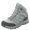 Gray/Aqua, variant on Northside Womens Hargrove Mid Waterproof Hiking Boot