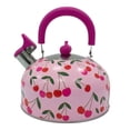 thumbnail image 2 of Tetera Way to Celebrate de Acero Inoxidable con Estampado de Cerezas de 2.5 Litros, 2 of 4