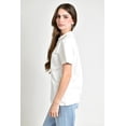 thumbnail image 2 of Blusa basica Roman Fashion /Juvenil, 5125 (Blanco) blanco G, 2 of 5