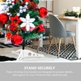thumbnail image 3 of Miangastore Christmas Tree Risers Stand White 2Pack 5.89X2.36X0.39in Plastic, 3 of 9